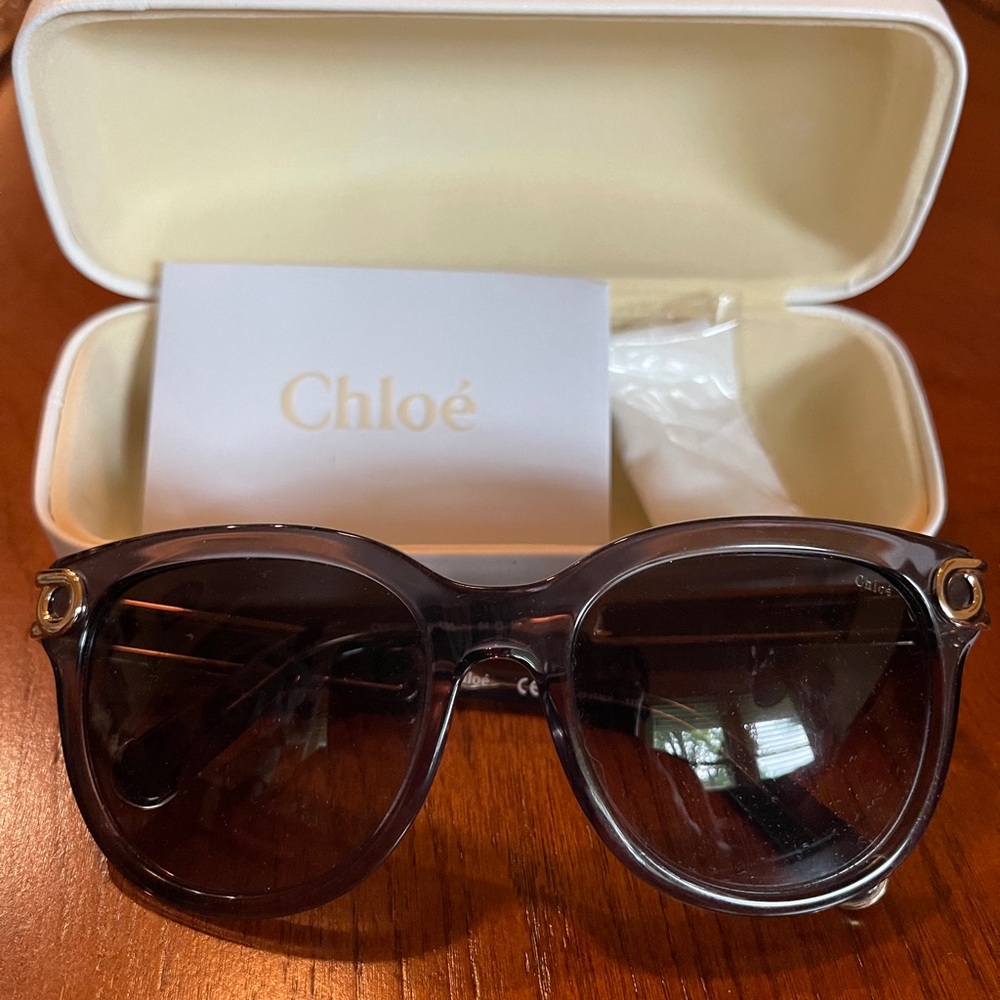 Chloé Grey CE679S-035-54 100% UV Sunglasses